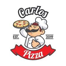 Full logo for Carlos Pizza